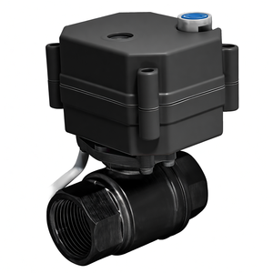 Válvula de bola eléctrica inteligente con brida COVNA para medios ácidos, con WiFi, configuración de retorno automático, control remoto Tuya/EweLink, para pedidos urgentes - Product Image 2