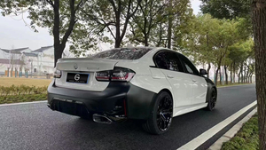 Kit de carrocería <span class=keywords><strong>F30</strong></span> a G20 LCI para <span class=keywords><strong>BMW</strong></span> 3 Series <span class=keywords><strong>F30</strong></span> F35 actualización 2023 G20 G28 MT parachoques de coche guardabarros capó falda lateral faros luces traseras - Product Image 5