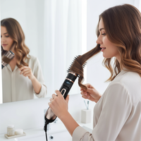 Brosse Soufflante Rotative Portable 2-en-1 pour Usage Domestique et Professionnel – Vente en Gros Usine