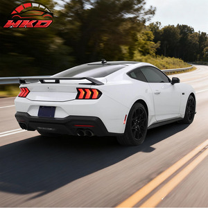 เหมาะสำหรับฟอร์ด มัสแตง ปี 2024-2026 สปอยเลอร์ท้ายทรง GT Performance สีดำด้าน - Product Image 2