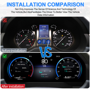 หน้าปัดดิจิตอลระบบ Linux สำหรับรถยนต์ Lexus GX400/GX460 ปี 2010-2016 รุ่นใหม่จาก Navihua พร้อม Carplay - Product Image 2