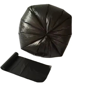 Bolsas de Basura Industriales de Plástico PE, Biodegradables, Portátiles, Impresas en Negro, Venta Directa de Fábrica - Product Image 1