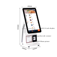 Kiosque en libre-service AOKIA, distributeur automatique, systèmes de point de vente, kiosque de paiement pour restaurant de restauration rapide, café