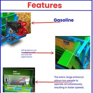 Prix économique Mini décortiqueur de blé automatique électrique/machine à décortiquer le riz/batteuse de blé sucré <span class=keywords><strong>Elec</strong></span> - Product Image 6
