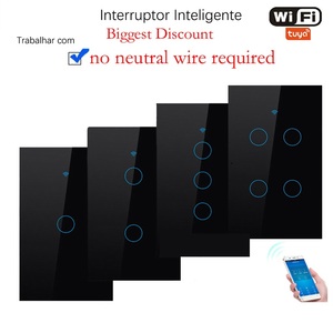 120 chúng tôi tiêu chuẩn Wifi chuyển đổi thông Minh Tường chuyển đổi không có trung tính chuyển đổi dòng WHIT Alexa điều khiển bằng giọng nói thông minh ánh sáng <span class=keywords><strong>Switcher</strong></span> - Product Image 6