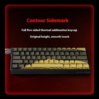 Clavier Gaming Filaire MADLIONS MAD 60/68HE Personnalisable pour PC, Accessoires Gamer avec Gâchettes Rapides, Switches Magnétiques Hotswap Chaud pour Joueurs