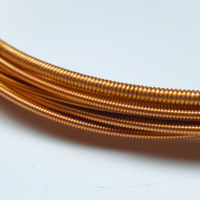SAMHYUN 85% Copper Wound Steel 4String Acoustic Bass Guitar Strings 45-100 Gauge Hex Core Durable Warm Tone Anti-Rust OEM Custom