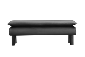 โซฟาห้องนั่งเล่นแบบดั้งเดิม Gao <span class=keywords><strong>Fu</strong></span> KF936 หลายแบบ 2.5 ที่นั่ง หนังสีดำ บุฟองน้ำ เป็นมิตรกับสิ่งแวดล้อม สไตล์ลำลอง - Product Image 6