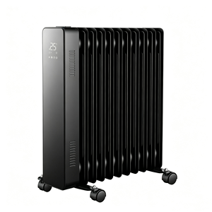Calentador Eléctrico Metálico con Control Táctil y Aplicación Wi-Fi, Calentador <span class=keywords><strong>de</strong></span> Aceite Portátil para el Hogar, para Dormitorio y Sala <span class=keywords><strong>de</strong></span> Estar - Product Image 3
