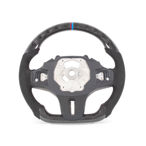 Personalización personalizada <span class=keywords><strong>Bmw</strong></span> Costura de tres colores <span class=keywords><strong>Bmw</strong></span> G20 Volante de carbono para <span class=keywords><strong>Bmw</strong></span> G20 Dirección - Product Image 2