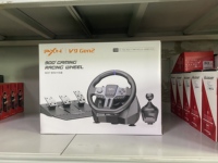 Volant de Course PXN Original V9 Gen2 de Haute Qualité, Manette de Jeu pour Voiture pour PC, PS4 et Switch