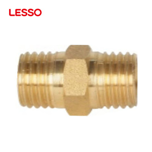 Lesso bán buôn Ống lắp núm vú bằng đồng thau mạnh mẽ độ bền cơ học nhôm nhựa composite phụ kiện đường ống giảm núm vú - Product Image 3