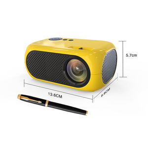 Projecteur Portable 360P 640*360P 1080P Lecteur Cinéma LED LCD Mini Vidéoprojecteur pour Enfants Histoires Home Cinéma de Poche Android 11 Courte Portée - Product Image 5