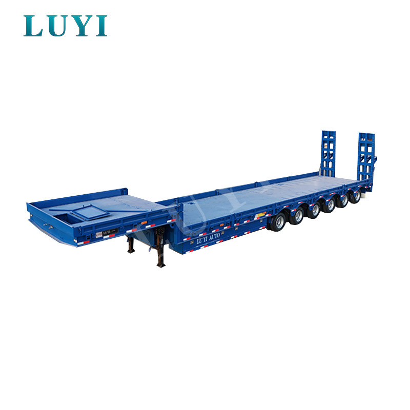 LUYI 6 Axle Widened Low Flatbed