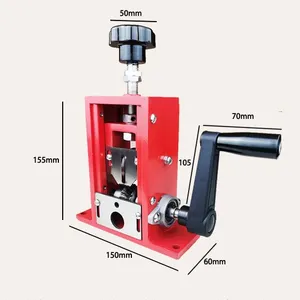 Copper scrap wire stripping machine household waste cable line peeling machine dial leather machine manual peeling wire