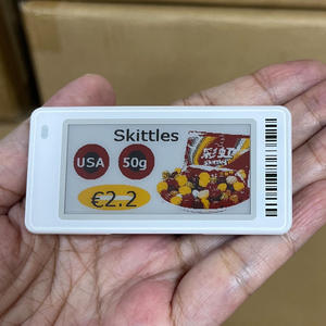 2.13Inch Smart Electronic Shelf Labels (Esl) Bwry Four Color E-Paper Esl Tag With Gateway For Supermarket Digital Pricing System - Product Image 1