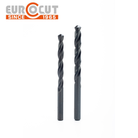 Foret EUROCUT professionnel noir M2 HSS DIN 338 pour la fabrication de métaux