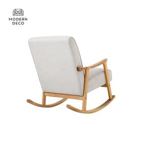 Canapé de salon à bascule en tissu personnalisé moderne <span class=keywords><strong>maternité</strong></span> allaitement planeur pépinière chaise à bascule - Product Image 4