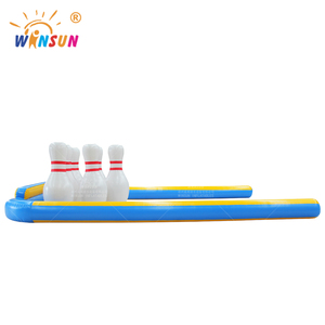 WINSUN Juego de bolos inflable hermético Bolera Pista de bolos Pasillo - Product Image 1