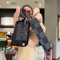 Coque de clé en TPU souple la plus vendue en stock pour Volkswagen TiguanL, Lavida Plus, Bora, Golf 7, T-Roc, Tiguan Mk8
