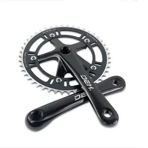 R0 46T 170mm Full Alloy Forged Single Speed Fixed Gear Bike Chainwheel Bicycle Fixie Cranksets