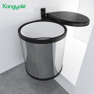 <span class=keywords><strong>Kyl</strong></span> E0101AT intérieur 12L / 8L poubelle à roulettes en plastique/poubelle/poubelle - Product Image 4