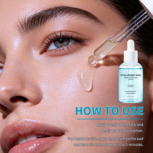 Suero Facial OEM con Vitamina C Pura y Ácido Hialurónico, Blanqueador, Iluminador, Refrescante, Revitalizante, Aumenta la Luminosidad, Reduce <span class=keywords><strong>Manchas</strong></span> Oscuras - Product Image 4