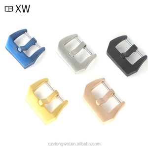 Hebilla de reloj con logotipo personalizado, correa de reloj con broche de silicona, hebilla de correa de reloj de 10Mm - Product Image 1