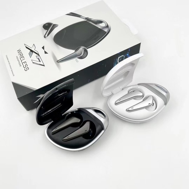 TWS Earbuds X7 JL Chipset for 5.0 In-Ear Sports Earbuds with ENC Noise Cancellation & IPX4 Waterproof 4-5 Hours Playtime