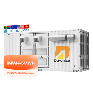 Contenedor de Almacenamiento de Energía para Supermercados de 4mw 5mw 6mw 7mw, Sistema de Energía Solar para África, Contenedor tipo Bin, Sistema de Almacenamiento de Energía - Product Image 1