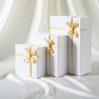 Boîte cadeau en papier enduit avec ruban pour emballage de rouge à lèvres cosmétique de la Saint-Valentin avec impression de disparition