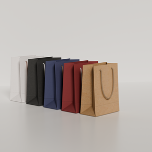 Vente en gros de boîtes cadeaux de haute qualité avec logo personnalisé imprimé, ODM, en carton ivoire classique, matériaux recyclés, avec poignée en corde de coton - Product Image 3