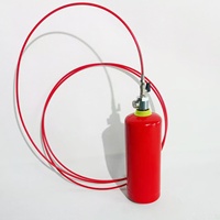 Extincteur automatique à poudre chimique sèche, système de détection d'incendie à libération indirecte avec tube anti-incendie