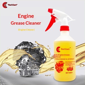 Starkes Entfettungsmittel für den Motorraum, Reinigungsmittel für schwere Ölschlamme, Rote Riesen-Sprühflasche - Product Image 5