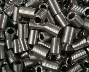 ASTM 1045 (45 # Raccord de barre d'armature en acier au carbone et alliage de zinc, fileté, poli, avec joint d'étanchéité et rondelle d'épaississement - Product Image 3