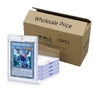 Protettori Magnetici Trasparenti 35Pt One Touch per Carte, Porta Carte Magnetico One Touch per Carte Pokémon TCG con Logo Personalizzato BOx - Product Image 4