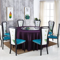 Vente en gros de meubles de jardin intérieur/extérieur table de banquet 6 pieds en PVC pour restaurant chaises de pique-nique/camping pliables