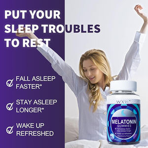 Gommes à la mélatonine personnalisées OEM s'endorment plus rapidement Bonbons suppléments vitaminiques - Product Image 3