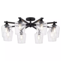Plafonnier Industriel Vintage E26, Vente en Gros Usine, Luminaire Suspendu Intérieur pour Salon, Chambre, Ferme, Hôtel