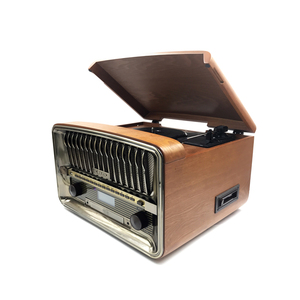 Máy hát đĩa than DAB bằng gỗ - Product Image 2