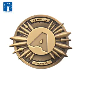 Factory Price Brass Stamping Token Custom Your Design Challenge Gaming Token