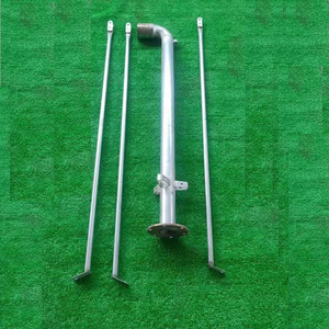 Roues en PVC pour l'irrigation par pulvérisation, <span class=keywords><strong>rouleau</strong></span> de 300 m, système de remorques d'arrosage manuel automatique - Product Image 6