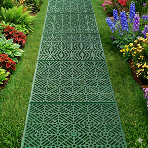 Baldosas de exterior resistentes a la intemperie, de encaje rápido, para pasillos y caminos de jardín, juego de 5 piezas. - Product Image 4