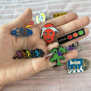 Pin Musik Logam Grosir, Pin Band Musik Populer, Pin Logam Cor, Souvenir, Pin Enamel Fashion Art Bintang Penyanyi untuk Pakaian - Product Image 1