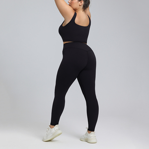 <span class=keywords><strong>Leggings</strong></span> Yoga a Vita Alta per Donna Taglie Forti, Pantaloni Fitness <span class=keywords><strong>Effetto</strong></span> <span class=keywords><strong>Snellente</strong></span>, <span class=keywords><strong>Leggings</strong></span> Casual - Product Image 3