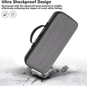 Nhà Máy Cung Cấp Tùy Chỉnh Không Thấm Nước Vỏ Cứng Du Lịch Mang Túi Cho Aula F75 Gasket Bàn Phím Cơ Khí Chống Sốc Bàn Phím Trường Hợp - Product Image 3