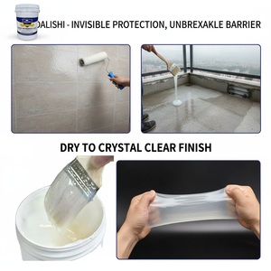 Revêtement transparent imperméable |   Scellant invisible anti-fuite pour toiture et salle de bain |   Colle liquide transparente pour la réparation et l'étanchéité des fissures - Product Image 3