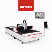 Machine de découpe laser à fibre Dxtech à livraison ultra-rapide, 3 kW, acier, métal, machine de découpe laser automatique à prix abordable
