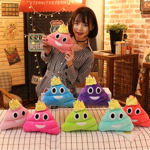 DL6571Promotional Emojis yastık İfade Decorative dekoratif yastık komik Poop peluş doldurulmuş bebek oyuncak noel doğum günü cadılar bayramı - Product Image 4