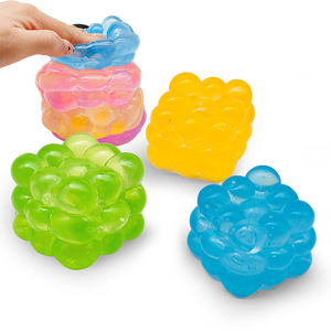 Vente en gros de jouets anti-stress souples en TPR, en forme de grappe de raisin transparente de 6 cm, en maltose Taba, assortis, pour les fêtes d'enfants - Product Image 4